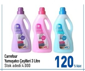 Carrefour Yumuşatıcı Çeşitleri 3 Litre