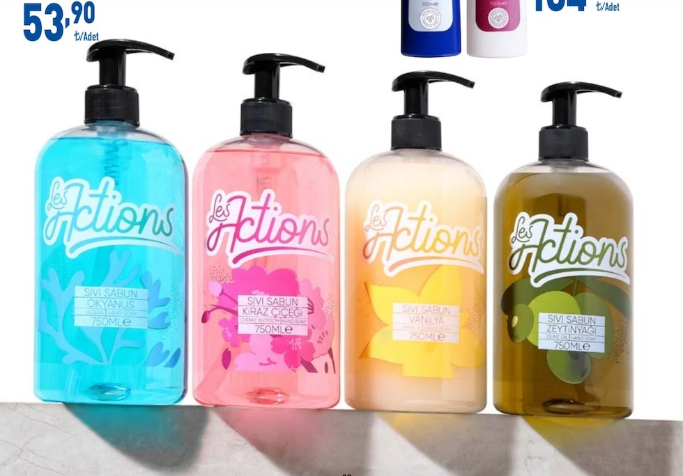 Les Actions Sıvı Sabun Çeşitleri 750Ml