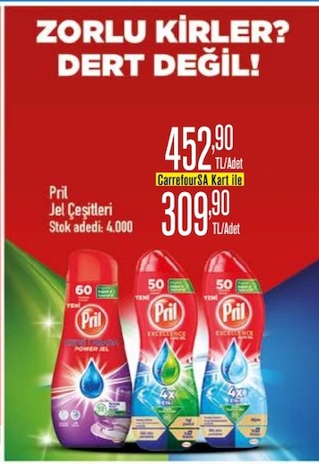 Pril Jel Çeşitleri