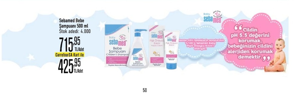 Sebamed Bebek Şampuanı 500 Ml