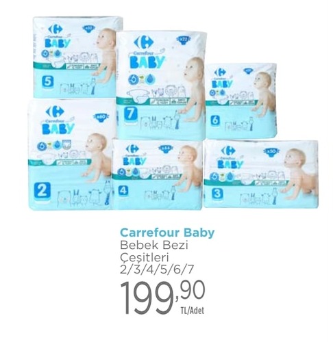 Carrefour Baby Bebek Bezi 2/3/4/5/6/7
