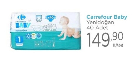 Carrefour Baby Yenidoğan 40 Adet