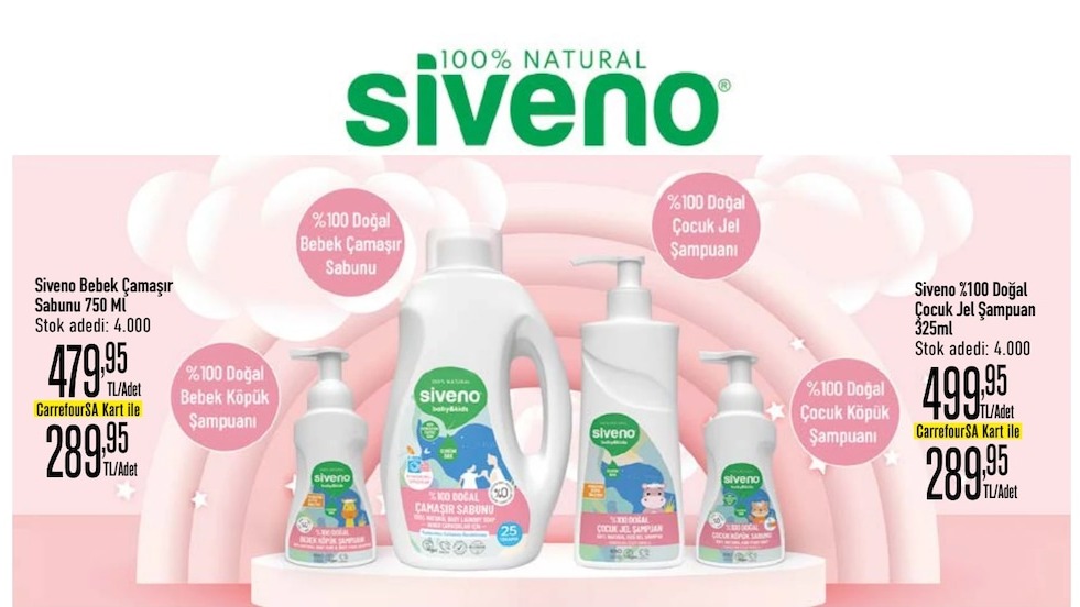 Siveno Bebek Çamaşır Sabunu 750 Ml