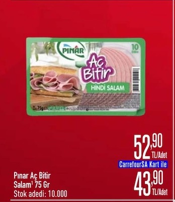 Pınar Aç Bitir Salam¹ 75 Gr