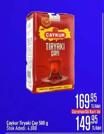Çaykur Tiryaki Çay 500 G