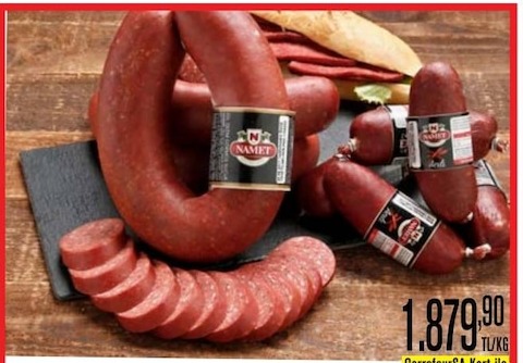 Namet Kangal Sucuk 1.879,90 Tl/Kg