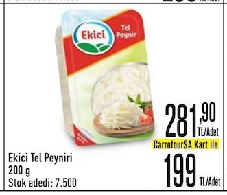 Ekici Tel Peyniri 200 G