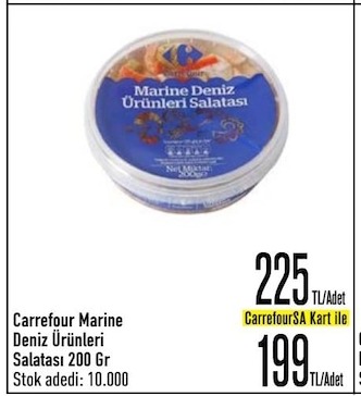 Carrefour Marine Deniz Ürünleri Salatası 200G
