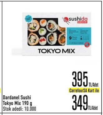 Dardanel Sushi Tokyo Mix 190G