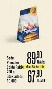 Sade Pancake Çoklu Paket 200G