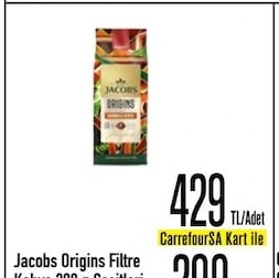 Jacobs Origins Filtre Kahve 250G