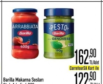 Barilla Makarna Sosları
