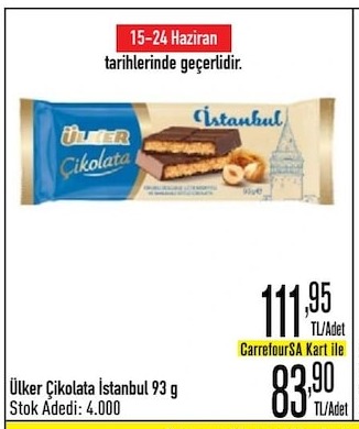Ülker Çikolata İstanbul 93 G