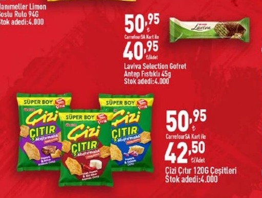 Cizi Cıtır 120G Çeşitleri