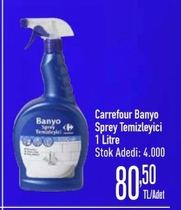 Carrefour Banyo Sprey Temizleyici 1 Litre
