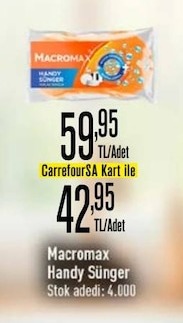 Macromax Handy Sünger