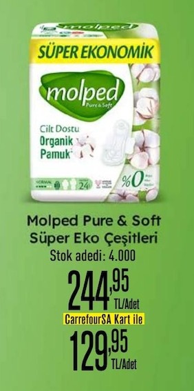Molped Pure & Soft Süper Eko Çeşitleri