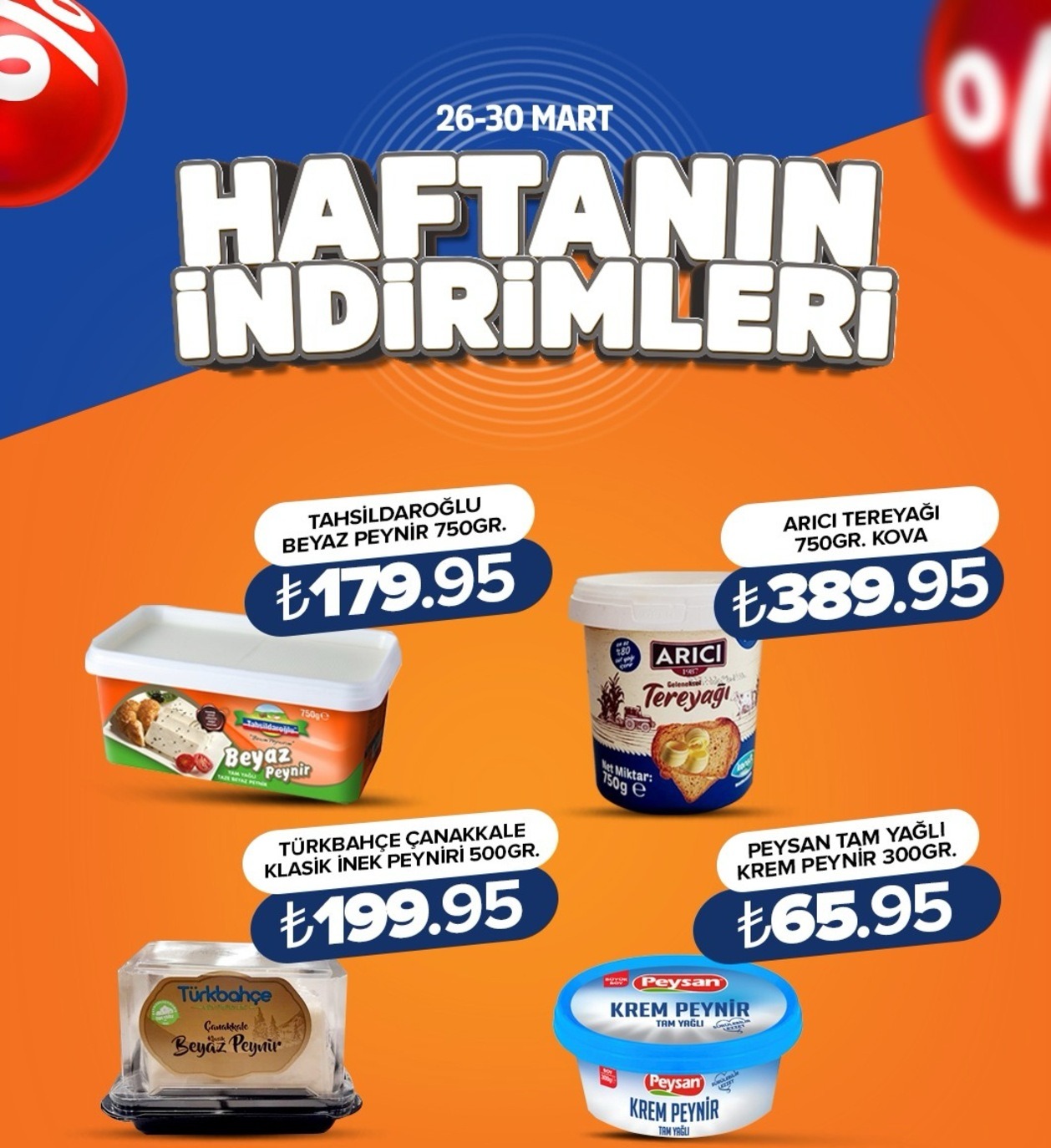 Tahsi̇Ldaroğlu Beyaz Peynir 750Gr.