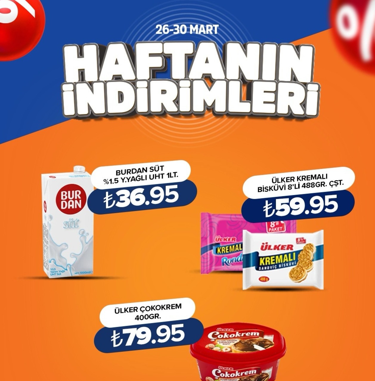 Ülker Kremali Bisküvi 8'Li 488Gr. Çst.