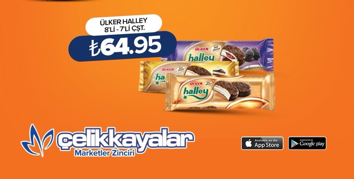 Ülker Halley 8'Li - 7'Li Çşt.