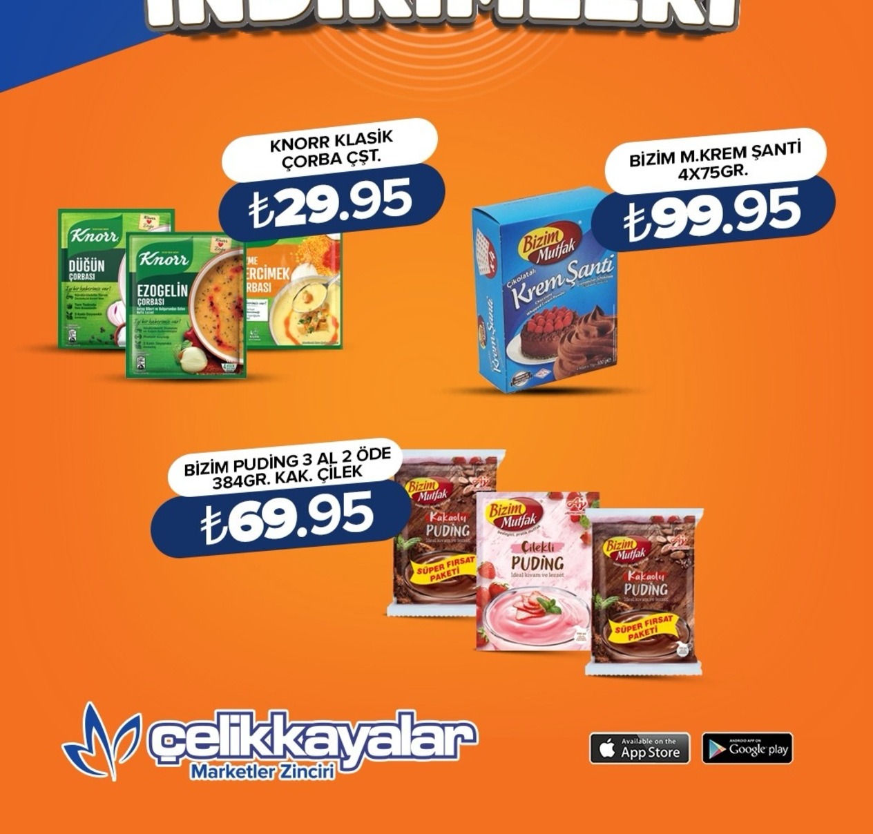 Bizim M.Krem Şanti 4X75Gr.