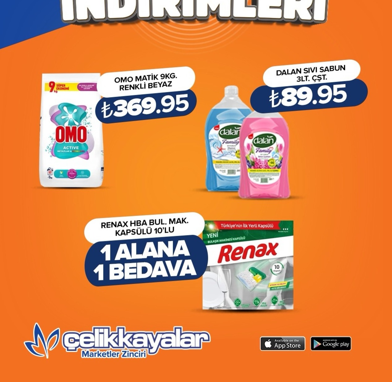 Omo Matik 9Kg Renkli Beyaz