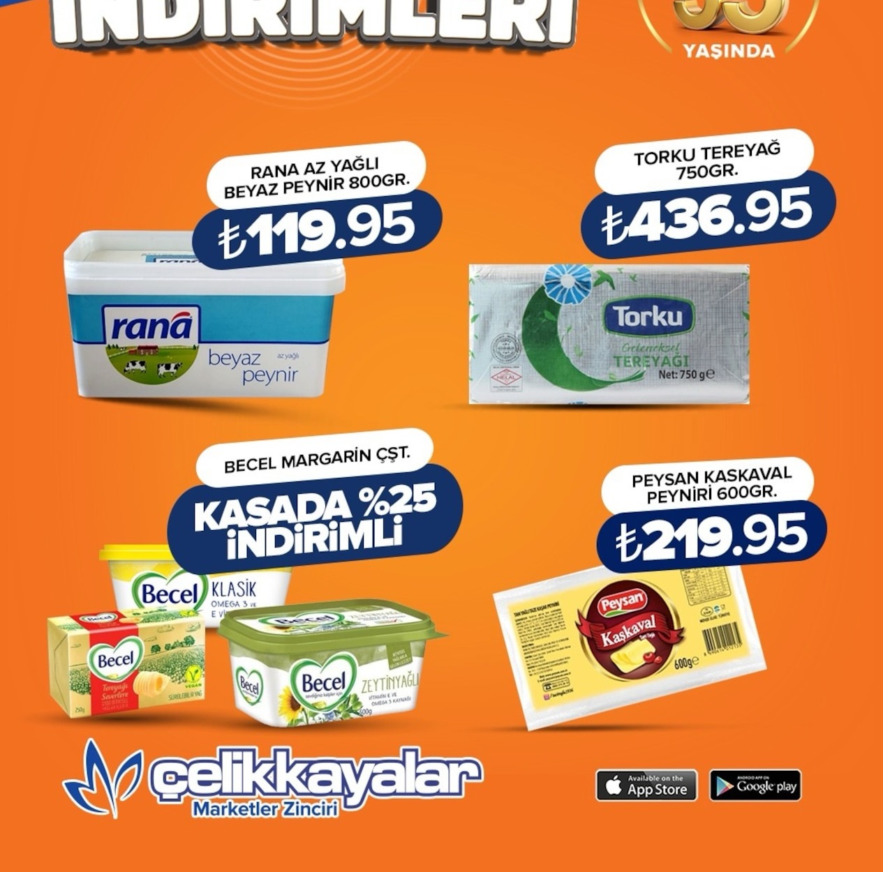 Rana Az Yağlı Beyaz Peynir 800Gr
