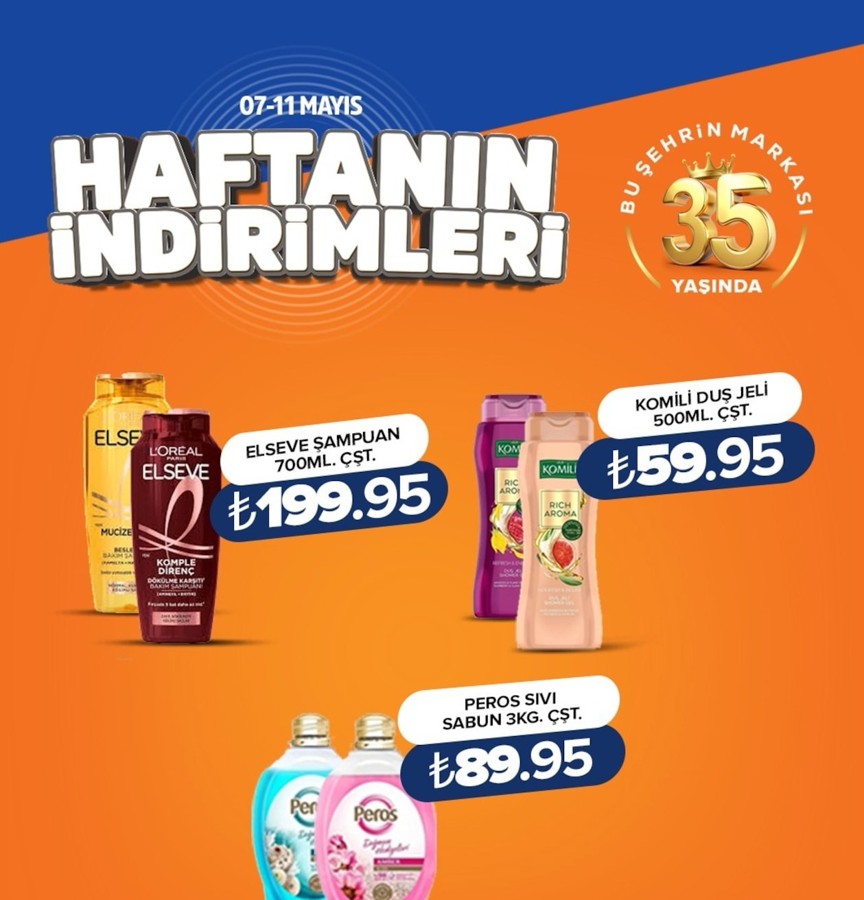 Komili Duş Jeli 500Ml.