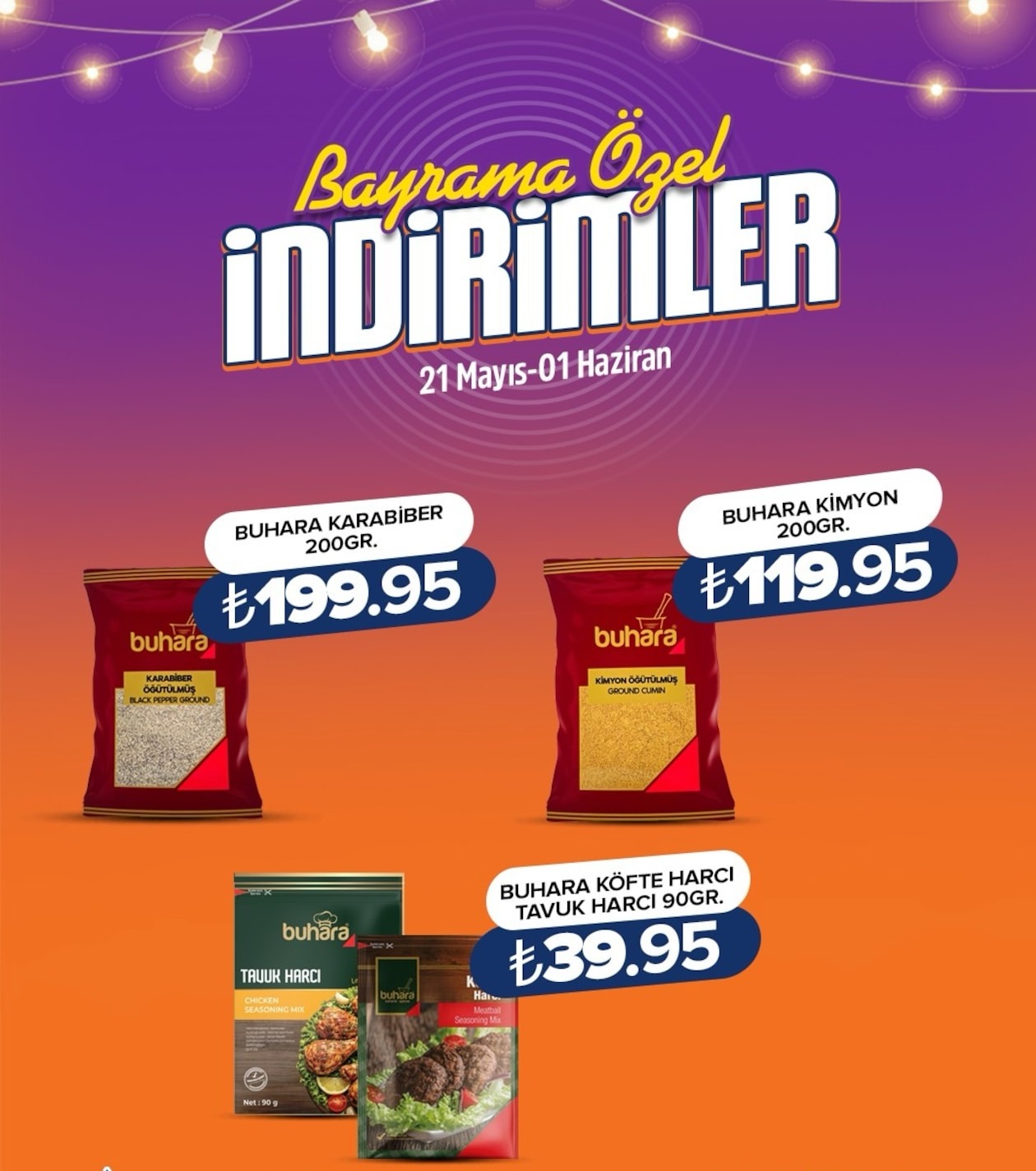 Buhara Karabiber Öğütülmüş 200Gr