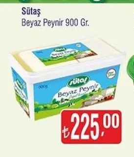 Sütaş Beyaz Peynir 900 Gr.