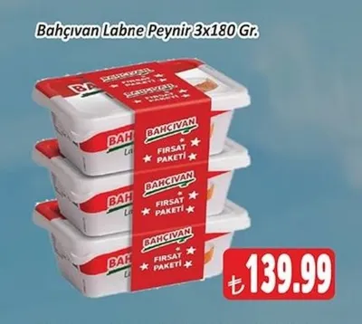 Bahçıvan Labne Peynir 3X180 Gr