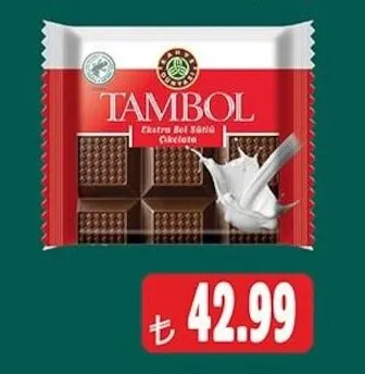 Tambol Ekstra Bol Sütlü Çikolata