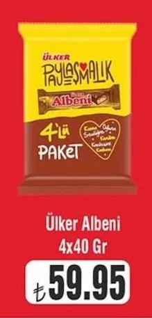 Ülker Albeni 4X40 Gr