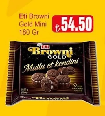 Eti Browni Gold Mini 180 Gr