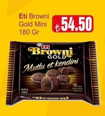 Eti Browni Gold Mini 180 Gr