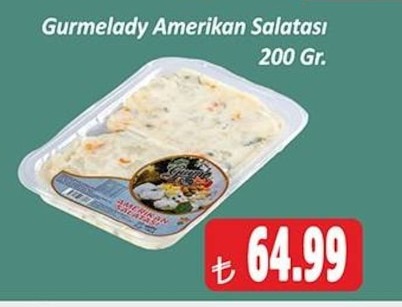Gürmelady Amerikan Salatası 200 Gr