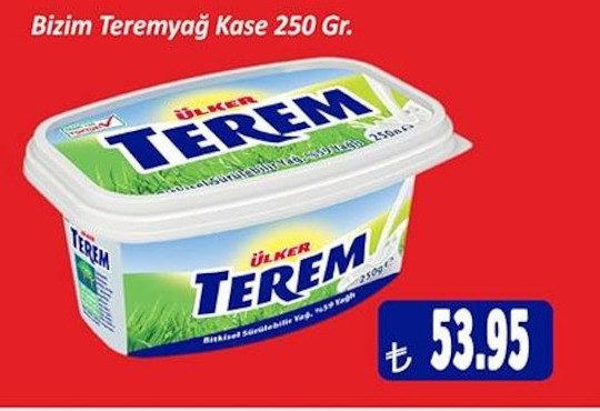 Bizim Teremyağ Kase 250 Gr.