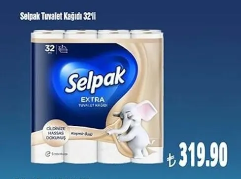 Selpak Tuvalet Kağıdı 32'Li