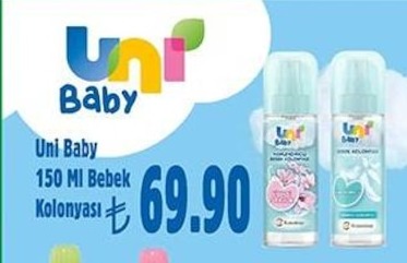 Uni Baby 150 Ml Bebek Kolonyası
