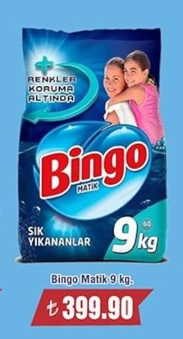 Bingo Matik 9 Kg