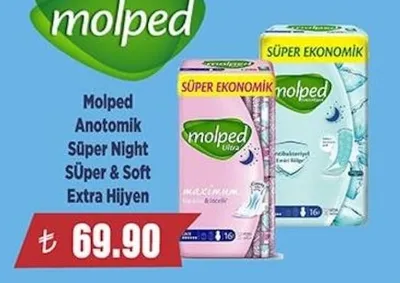 Molped Anotomik Süper Night Süper & Soft Extra Hijyen