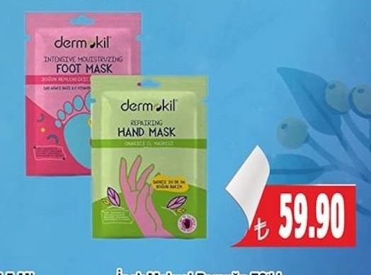 Dermokil Intensive Moisturizing Foot Mask