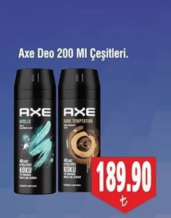 Axe Deo 200 Ml Çeşitleri