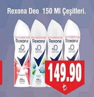 Rexona Deo 150 Ml Çeşitleri