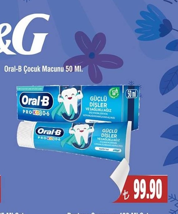 Oral-B Çocuk Macunu 50 Ml