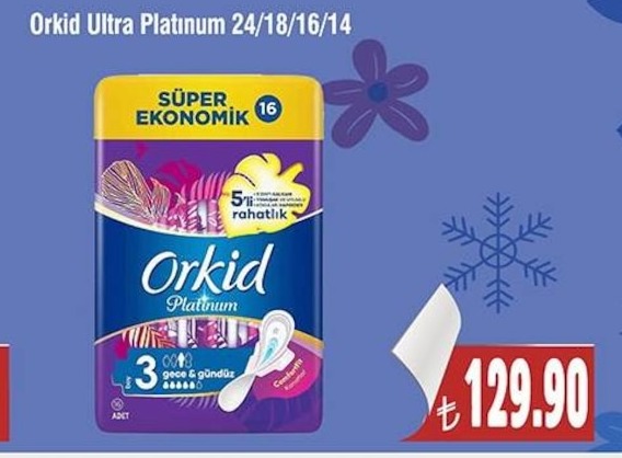 Orkid Ultra Platinum 16 Adet