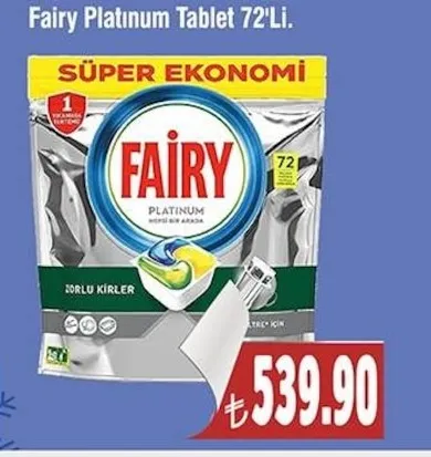 Fairy Platinum Tablet 72'Li