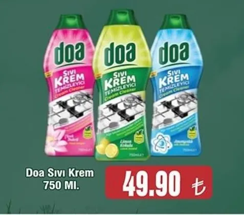 Doa Sıvı Krem 750 Ml