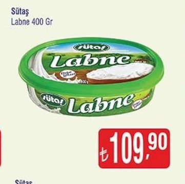 Sütaş Labne 400 Gr.
