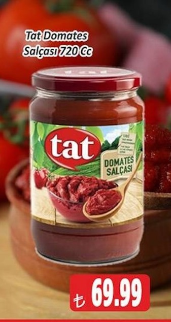 Tat Domates Salçası 720 Cc